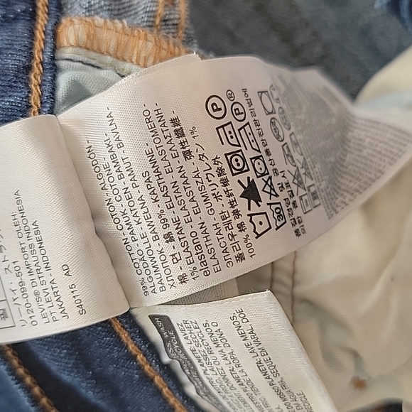 Levi's 501 Skinny Jeans - Picture 10 of 13